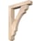 Ekena Millwork Olympic Craftsman Smooth Bracket w/ Offset Brace, Douglas Fir, 5 1/2"W x 28"D x 36"H BKT0604X28X36OLY04SDF - alternate 1